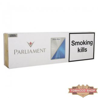 5 блоков Parliament Silver Blue Duty Free