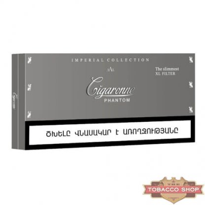 Пачка сигарет Cigaronne Phantom Slims XL Filter 120mm (1 пачка)