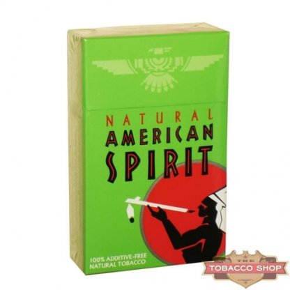 Пачка сигарет American Spirit Green USA